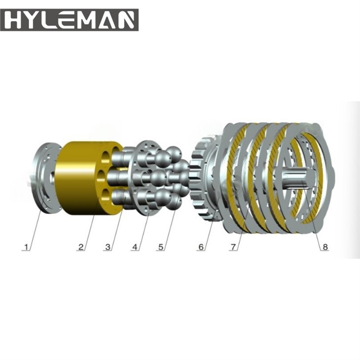 PC120-6 Swing Motor Komats Parts Exavator