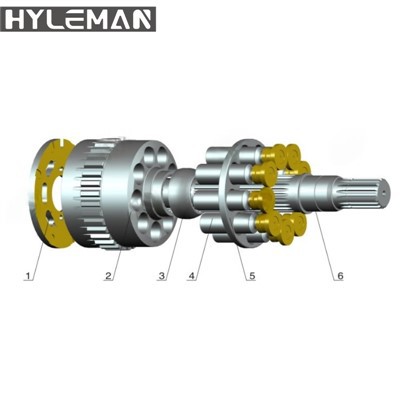 EX105-2/EX120-2/EX120-5 seeria Hitachi Hydraulic Final Drive'i osad sobivad