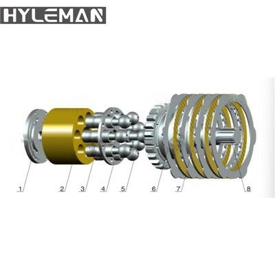 PC120-6 Swing Motor Komats Parts Exavator