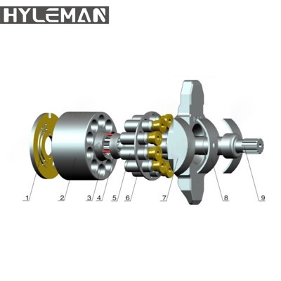 Hüdraulilise kolbpumba nachi seeria PVD-2B-32L/34L/36L/38/40/42/63